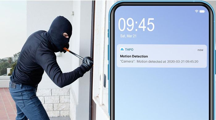 Camera IP Ngoài Trời 3MP TP-Link Tapo TC65 - Gửi thông báo khi phát hiện chuyển động