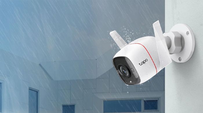 Camera IP Ngoài Trời 3MP TP-Link Tapo TC65 - Trang bị chống nước, chống bụi