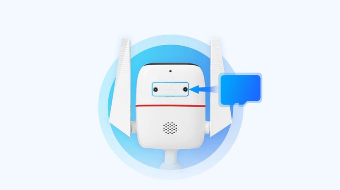 Camera IP Ngoài Trời 3MP TP-Link Tapo TC65 - Tích hợp sẵn khe thẻ nhớ
