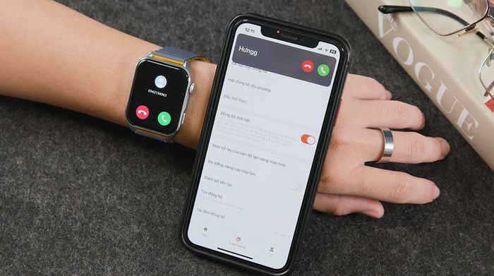 Đồng hồ thông minh BeFit WatchS 45mm - Cuộc gọi đến