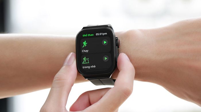 Đồng hồ thông minh BeFit Watch Ultra S - Chế độ luyện tập