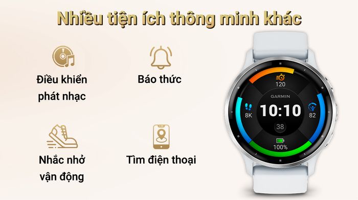 Đồng hồ thông minh Garmin Venu 3 - Tiện ích khác