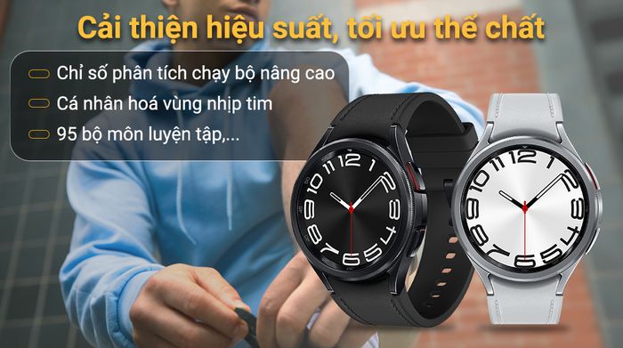 Samsung Galaxy Watch6 Classic 47mm - Cải thiện hiệu suất luyện tập