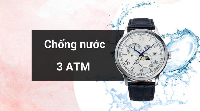 Khả năng kháng nước của mẫu đồng hồ