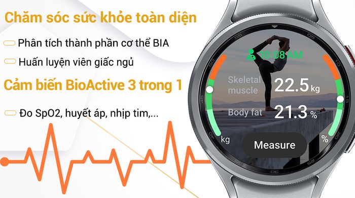 Samsung Galaxy Watch6 Classic 47mm - Trợ lý sức khỏe