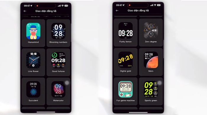 Xiaomi Redmi Watch 3 Active 46mm - Giao diện tùy biến