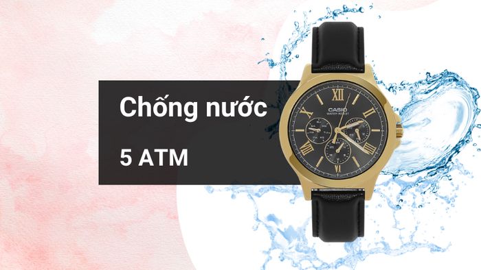 Khả năng kháng nước của mẫu đồng hồ