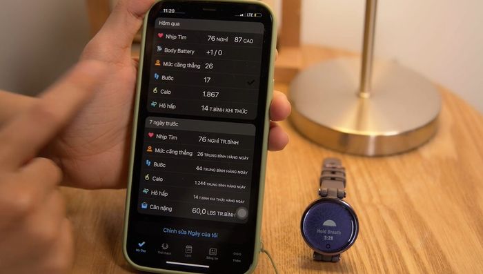 Đồng hồ thông minh Garmin Lily - Garmin Connect