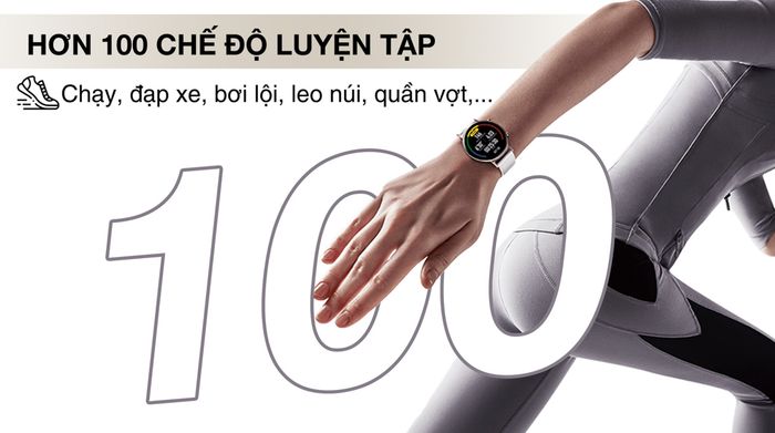 Huawei Watch GT 4 41.3mm dây da - Luyện tập
