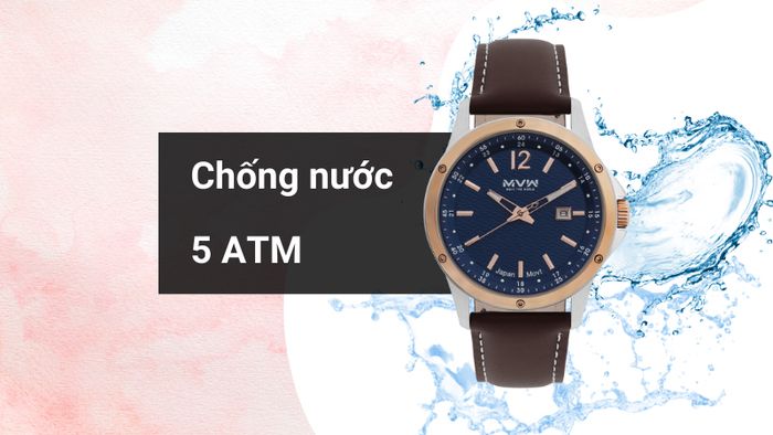 Khả năng kháng nước của mẫu đồng hồ