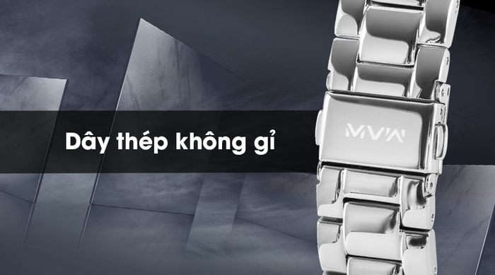 Đồng hồ nam MVW MS022-01 có dây đeo bền chắc