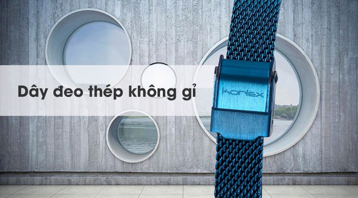 Đồng hồ nữ Korlex KS031-02 có dây đeo sành điệu, bền đẹp