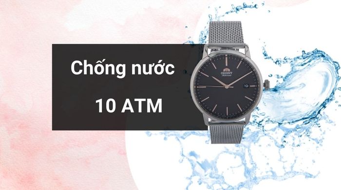Khả năng kháng nước của mẫu đồng hồ