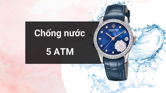 Khả năng kháng nước của mẫu đồng hồ
