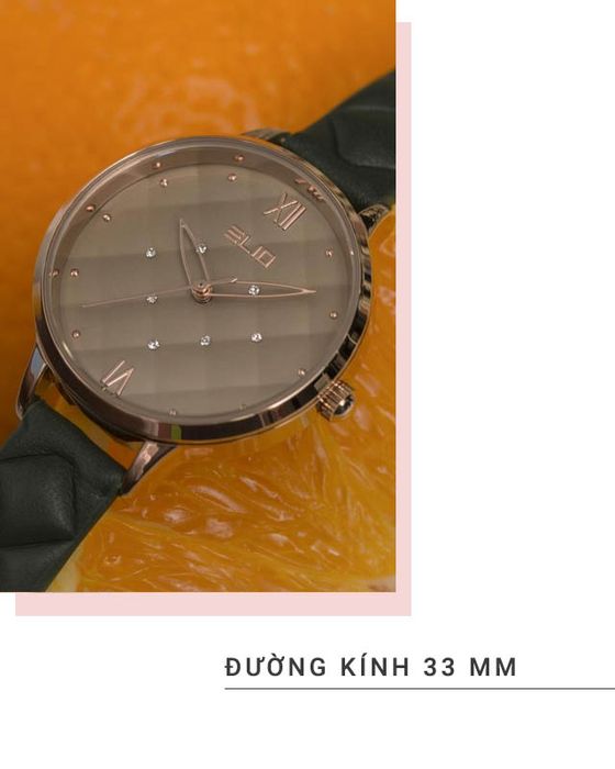 Đồng hồ nữ Elio EL028-02 có mặt nhỏ nhắn