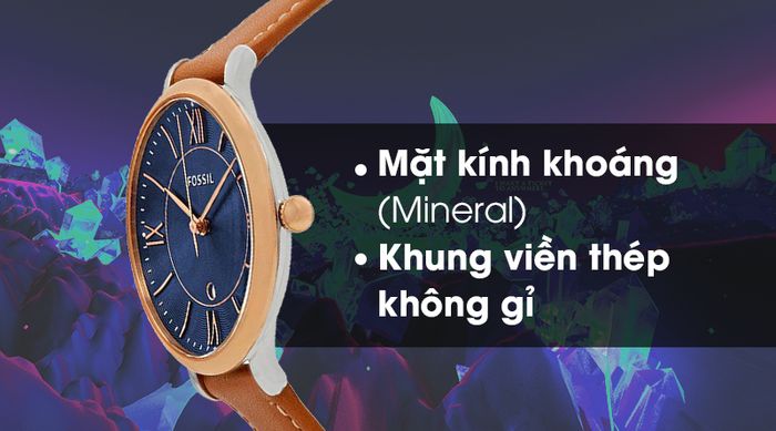 Đồng hồ Nữ Fossil ES4274 có khả năng chịu va đập tốt