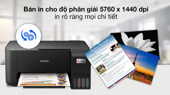 Máy In Phun Màu Đa Năng Epson EcoTank L3210 (C11CJ68501) - Chất lượng bản in