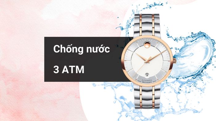 Khả năng kháng nước của mẫu đồng hồ