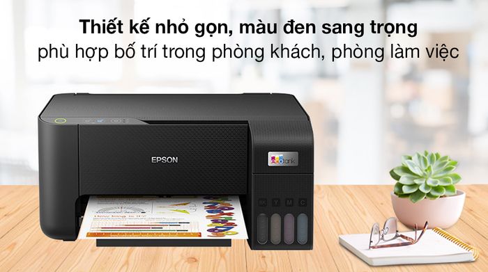 Máy In Phun Màu Đa Năng Epson EcoTank L3210 (C11CJ68501) - Thiết kế