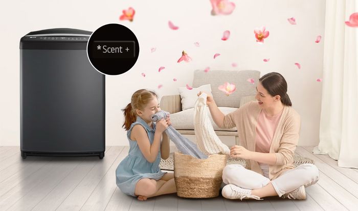 Tính năng xả thêm Scent+ cho quần áo thơm tho hơn