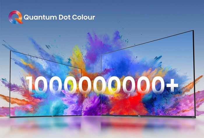 Hình ảnh sắc nét, màu sắc chân thực với công nghệ Quantum Dot Colour