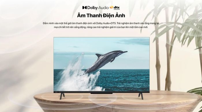 Âm thanh Dolby Audio cho trải nghiệm nghe tuyệt vời