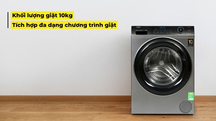 Máy giặt AQUA Inverter 10kg AQD-A1000G.S
