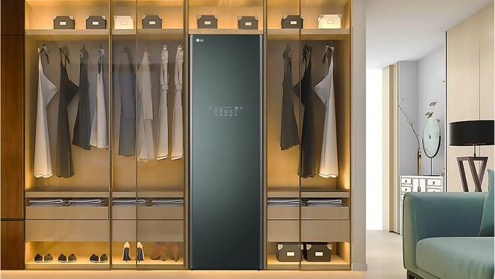 Tủ Chăm Sóc Quần Áo Thông Minh LG S5GOC có thiết kế hiện đại, sang trọng