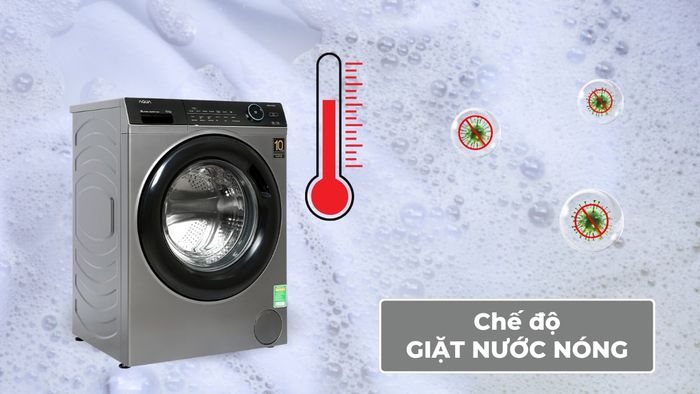 Máy giặt AQUA Inverter 10kg AQD-A1000G.S