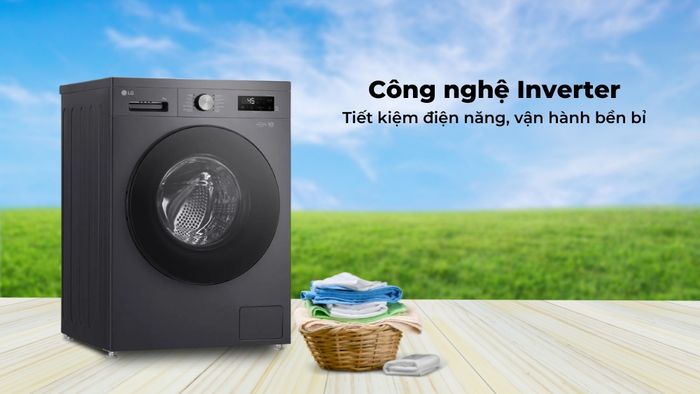 Công nghệ Inverter tiên tiến giúp máy vận hành bền bỉ, tiết kiệm điện