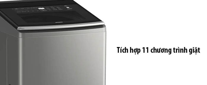 Tích hợp lên đến 11 chương trình giặt