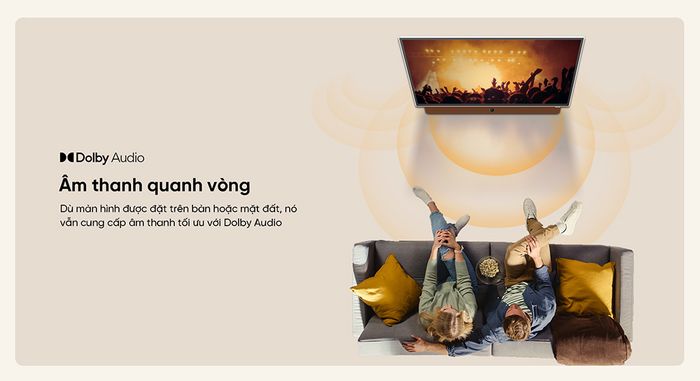 Trải nghiệm âm thanh sống động với Dolby Audio
