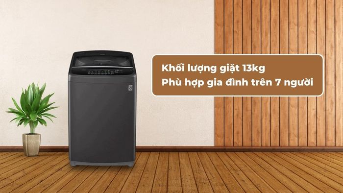 Máy có khối lượng giặt lớn