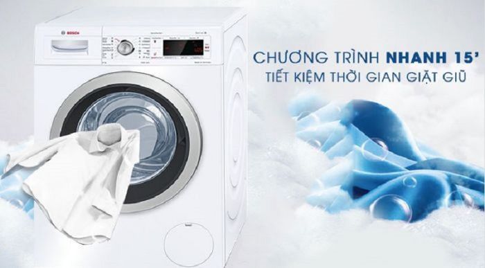Chương trình giặt nhanh
