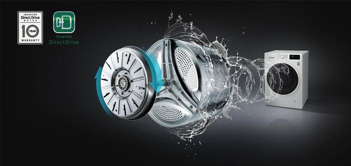 Động cơ Inverter Direct Drive - Bền bỉ và tiết kiệm điện