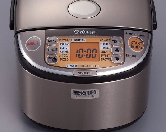 Zojirushi NP-HRQ10-XT - 1.0L trang bị màn hình LCD và nút nhấn điện tử