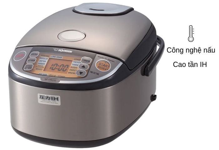 Zojirushi NP-HRQ10-XT - 1.0L tích hợp công nghệ cao tần IH