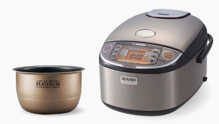 Lòng nồi cơm điện cao tần Zojirushi NP-HRQ10-XT - 1.0L mạ Platinum