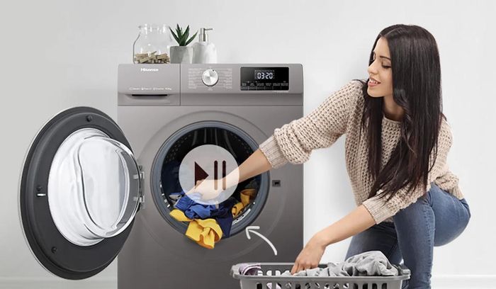 Tạm dừng và cho thêm đồ giặt