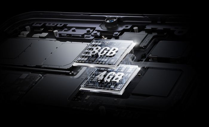 Realme C60 64GB có khả năng mở rộng RAM lên 8GB