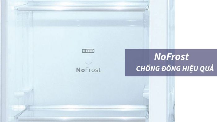 Công nghệ NoFrost chống đông tuyết thực phẩm hiệu quả