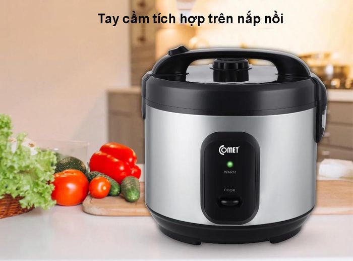 Tay xách của nồi cơm điện Comet CM8068 1.8 lít