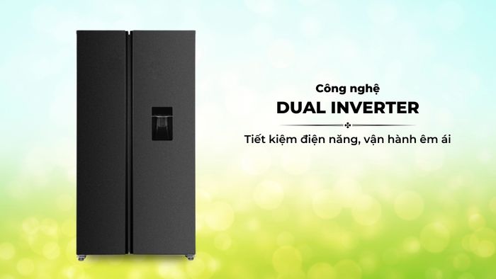 Công nghệ Dual Inverter giúp thiết bị tối ưu điện năng hiệu quả
