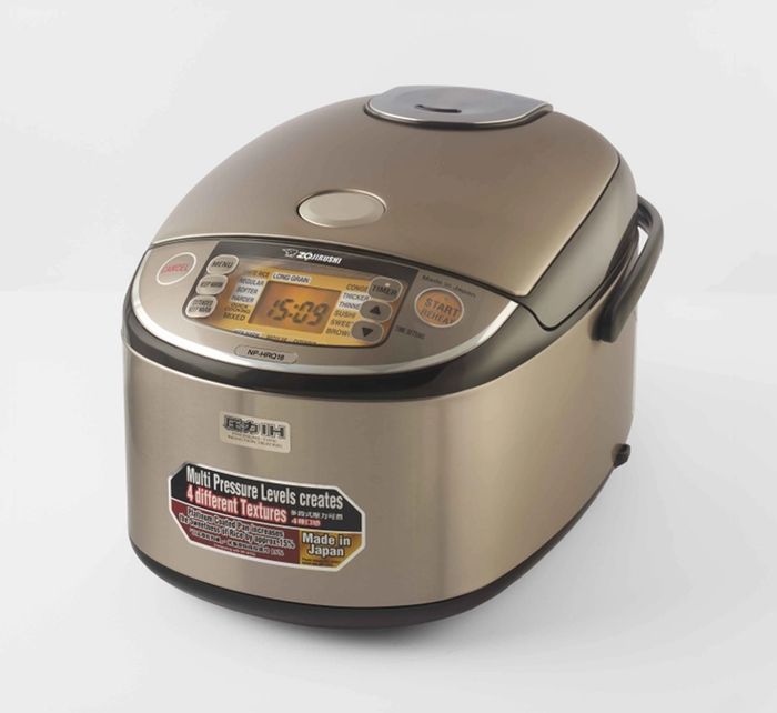 Nồi cơm áp suất điện tử cao tần Zojirushi NP-HRQ18-XT