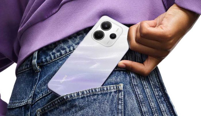 Xiaomi Redmi Note 14 đem đến cảm giác cầm nắm thoải mái