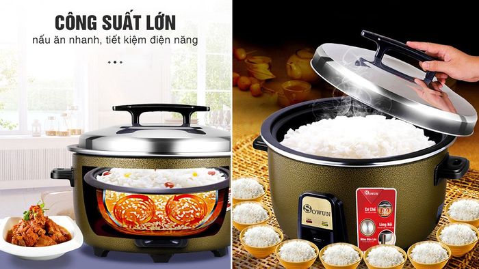 Sowun SW6922 hoạt động với công suất mạnh mẽ lên tới 3500W