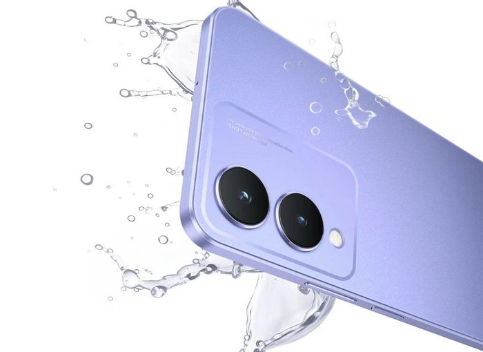Vivo 17s có khả năng kháng nước đạt IPX4
