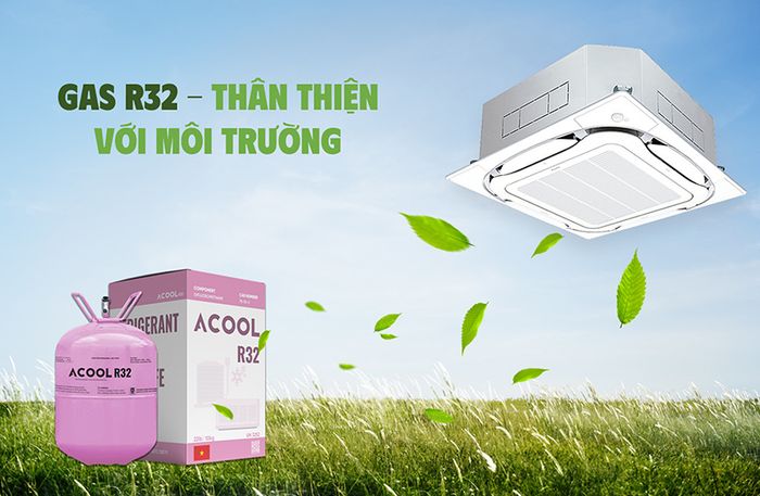 Sử dụng gas R32 thân thiện với môi trường
