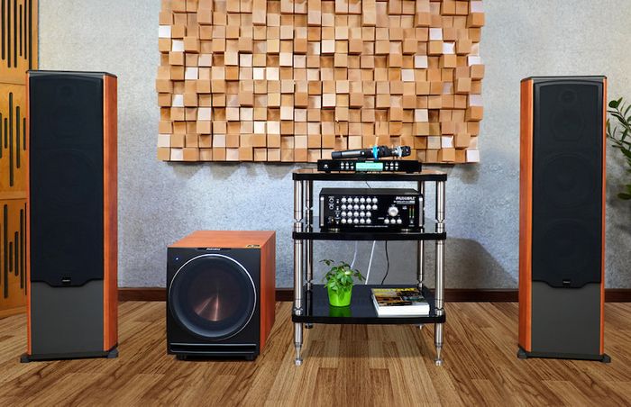 Thiết kế amply sang trọng bắt mắt