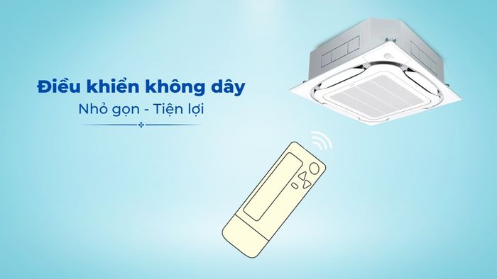 Điều khiển không dây nhỏ gọn, tiện lợi